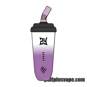 Zhuiyun Mini Cup 일회용 전자담배 6800 퍼프 # 포도 650mah