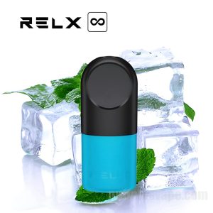 Relx Infinity 교체용 포드 카트리지 # 멘톨 민트 650 퍼프