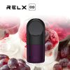 Relx Infinity 교체용 포드 카트리지 # 탠지 퍼플 650 퍼프 3%