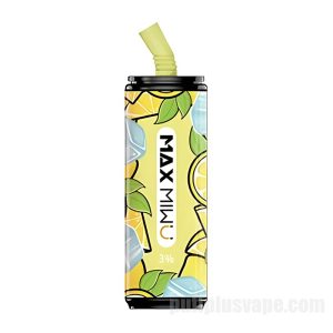 Max Miwu Coke Tin 일회용 전자담배 3600 퍼프 # 레몬 아이스 12ml