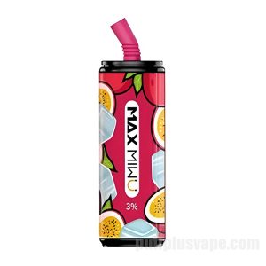 Max Miwu Coke Tin 일회용 전자담배 3600 퍼프 # 패션프루트아이스