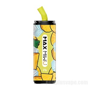 Max Miwu Coke Tin 일회용 전자담배 3600 퍼프 # 파인애플 스톰
