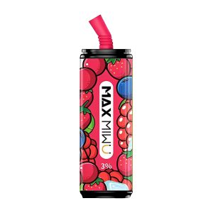MAX MIWU 콜라 주석 일회용 Vape 3600 퍼프 # 베리 아이스