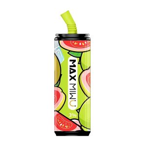 MAX MIWU 콜라 주석 일회용 Vape 3600 퍼프 # 구아바