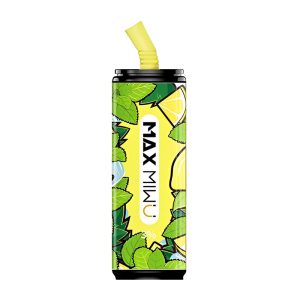 MAX MIWU 콜라 주석 일회용 Vape 3600 퍼프 # 카만 사쿠라 레몬 민트