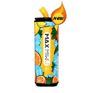 MAX MIWU 콜라 주석 일회용 Vape 3600 퍼프 # 슈퍼 VC 아이스