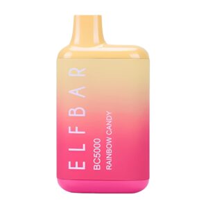 ELF BAR 일회용 Vape BC 5000 퍼프 # 무지개 사탕