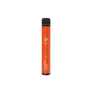 ELF BAR 600 Disposable Elfbull Strawberry 600 퍼프 550mAh