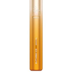 ELF BAR 600V2 Disposable 600 퍼프 ElfTurbo Ice 2ml