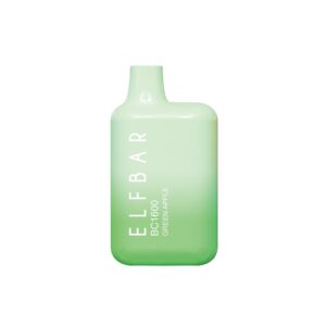 ELF BAR BC1600 Disposable Green Apple 1600 퍼프