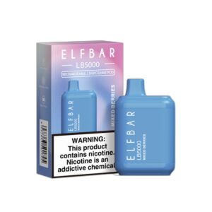 ELF BAR LB5000 Disposable 5000 퍼프 Mixed Berries