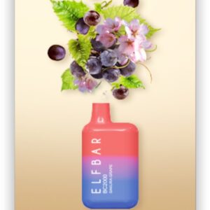 ELF BAR BC2000 Disposable Sakura Grape 2000 퍼프 850mAh