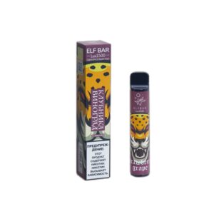 ELF BAR Lux 1500 Disposable 1500 퍼프 Strawberry Grape 850mAh
