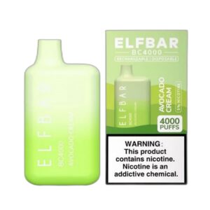 ELF BAR BC4000 Disposable Avocado Cream 4000 퍼프 650mAh