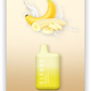 ELF BAR BC2000 Disposable Banana Milk 2000 퍼프 5ml