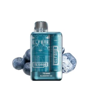 ELF BAR TE5000 Disposable 5000 퍼프 Blueberry Ice 550mAh