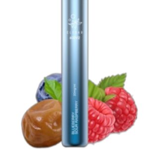 ELF BAR 600V2 Disposable 600 퍼프 Blueberry Sour Raspberry