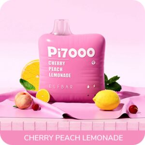 ELF BAR PI7000 Disposable Cherry Peach Lemonade 7000 퍼프