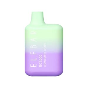 ELF BAR BC3000 Disposable Cranberry Grape 3000 퍼프 10ml
