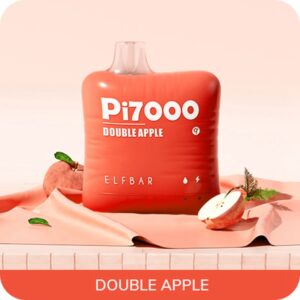 ELF BAR PI7000 Disposable 7000 퍼프 Double Apple