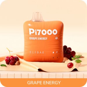 ELF BAR PI7000 Disposable 7000 퍼프 Grape Energy