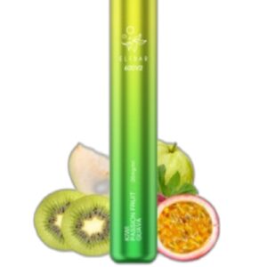 ELF BAR 600V2 Disposable 600 퍼프 Kiwi Passion Fruit Guava