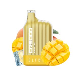 ELF BAR CR5000 Disposable 5000 퍼프 Mango Ice 650mAh