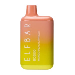 ELF BAR BC5000 Disposable Mango Peach Apricot 5000 퍼프 13ml