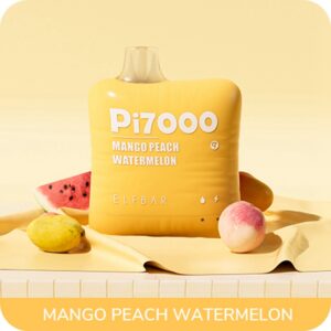ELF BAR PI7000 Disposable Mango Peach Watermelon 7000 퍼프