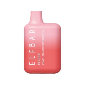 ELF BAR BC3000 Disposable 3000 퍼프 Peach Mango Watermelon