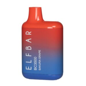ELF BAR BC3500 Disposable 3500 퍼프 Sakura Grape 650mAh