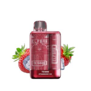 ELF BAR TE5000 Disposable 5000 퍼프 Strawberry Ice 550mAh
